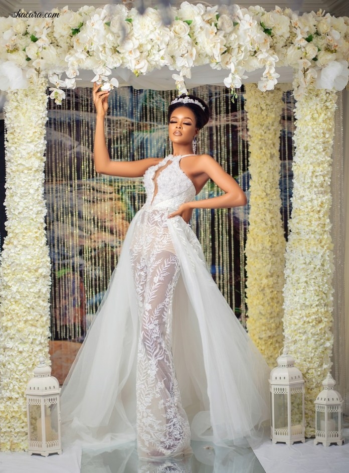 Juliet Ibrahim Stars In Stunning Bridal Look Book By TruFlair x Freshbydotun 2020 Bride-Groom Collection Titled ‘The Grandeur’