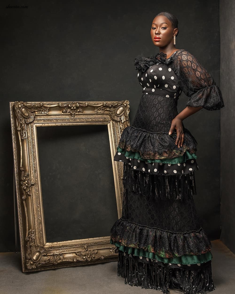 Nollywood Star Shaffy Bello Fronts Constance Walter’s Latest Collection Tagged “Romantic Noire”