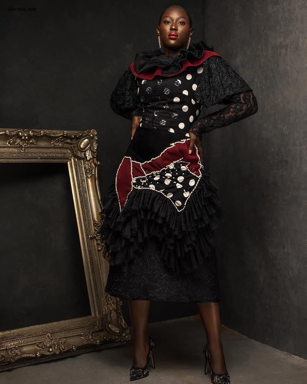 Nollywood Star Shaffy Bello Fronts Constance Walter’s Latest Collection Tagged “Romantic Noire”