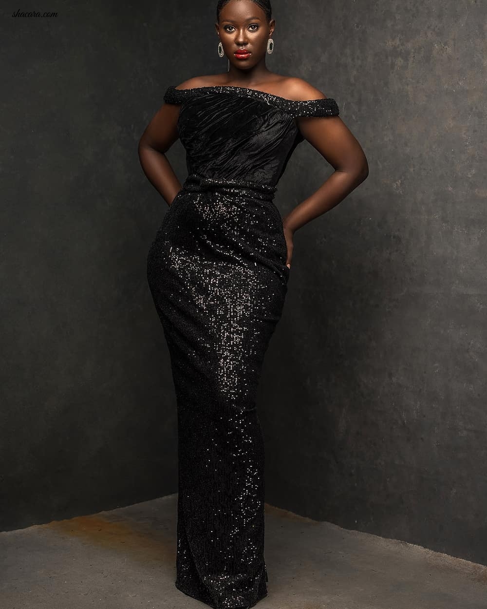 Nollywood Star Shaffy Bello Fronts Constance Walter’s Latest Collection Tagged “Romantic Noire”