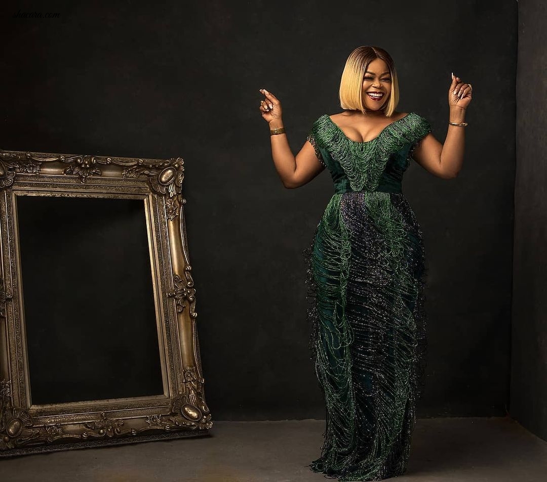 Nollywood Star Shaffy Bello Fronts Constance Walter’s Latest Collection Tagged “Romantic Noire”