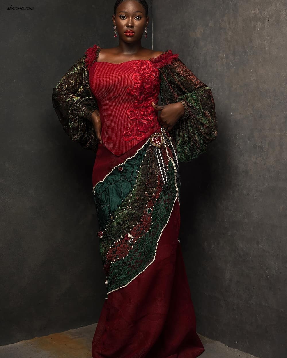 Nollywood Star Shaffy Bello Fronts Constance Walter’s Latest Collection Tagged “Romantic Noire”