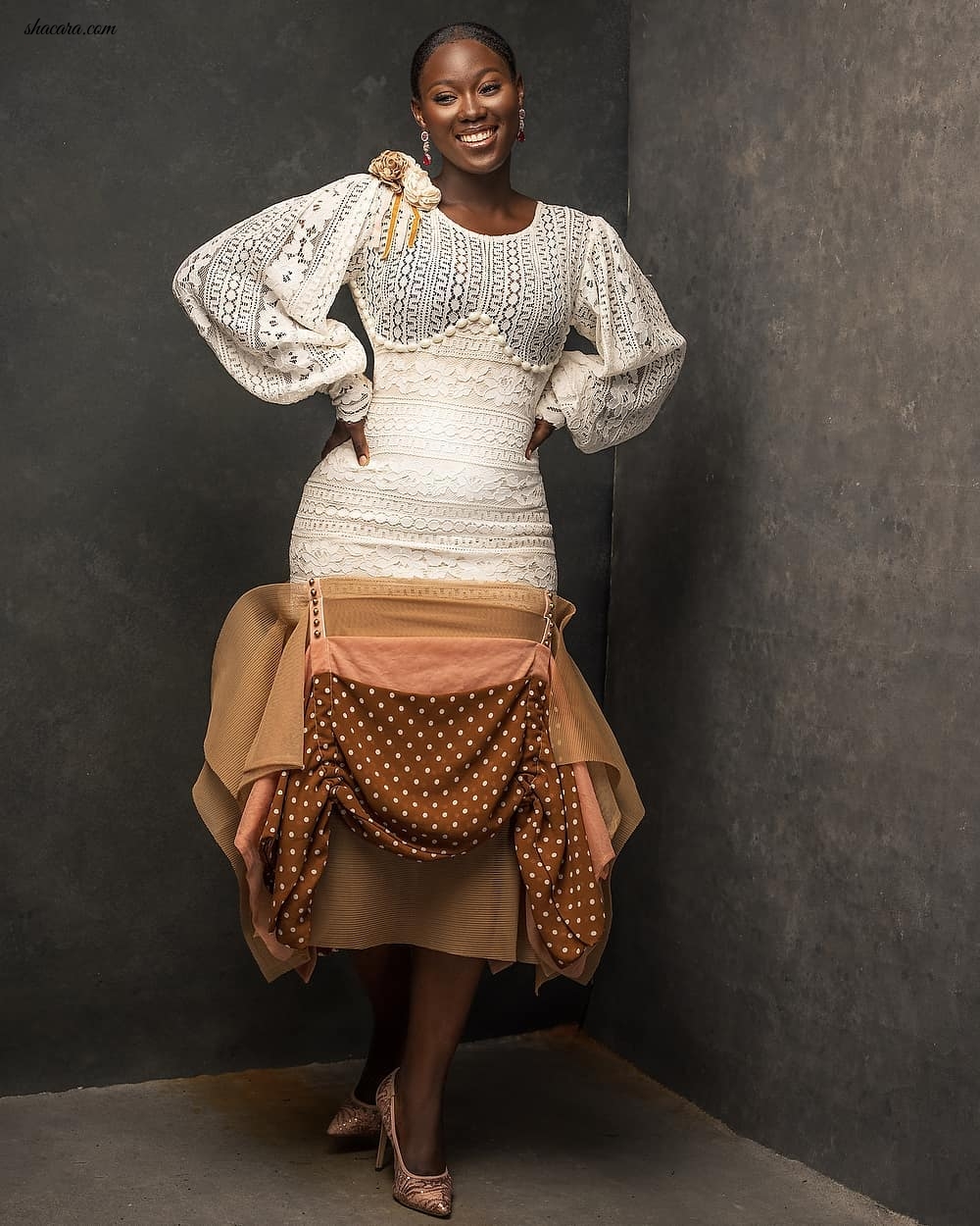 Nollywood Star Shaffy Bello Fronts Constance Walter’s Latest Collection Tagged “Romantic Noire”