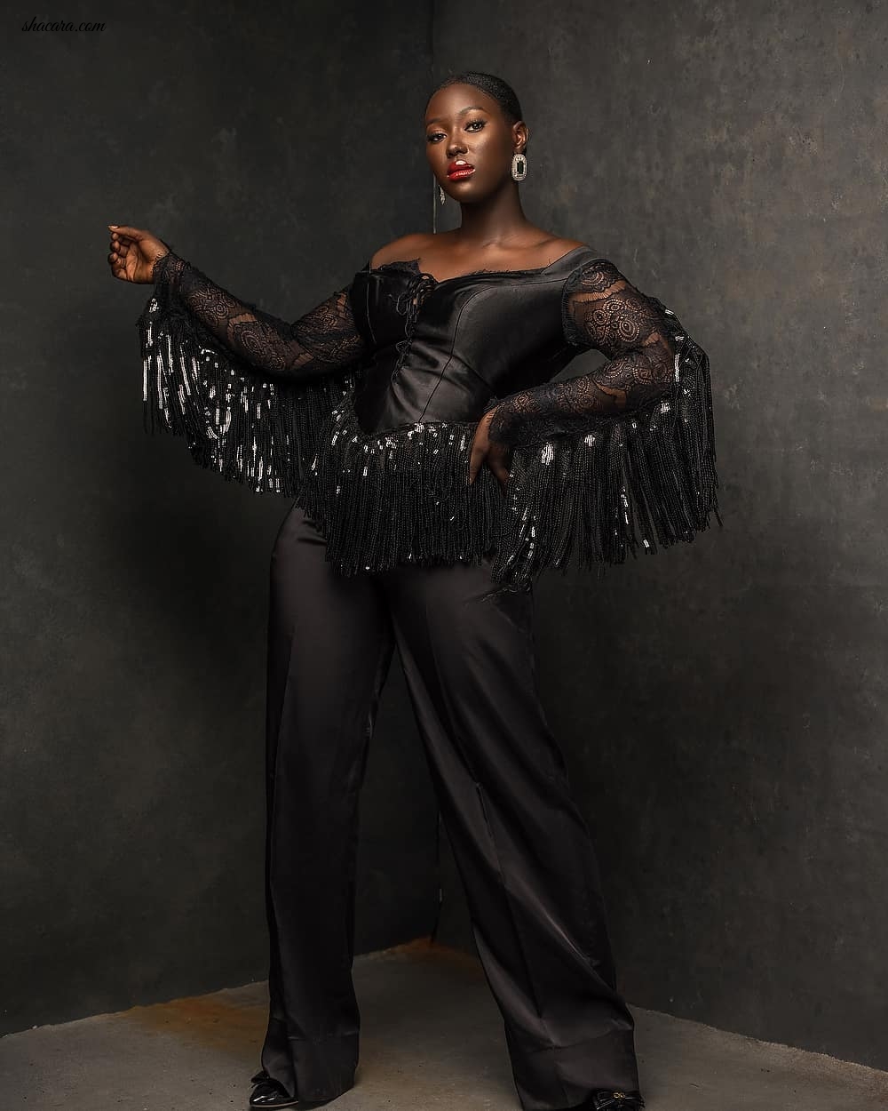 Nollywood Star Shaffy Bello Fronts Constance Walter’s Latest Collection Tagged “Romantic Noire”