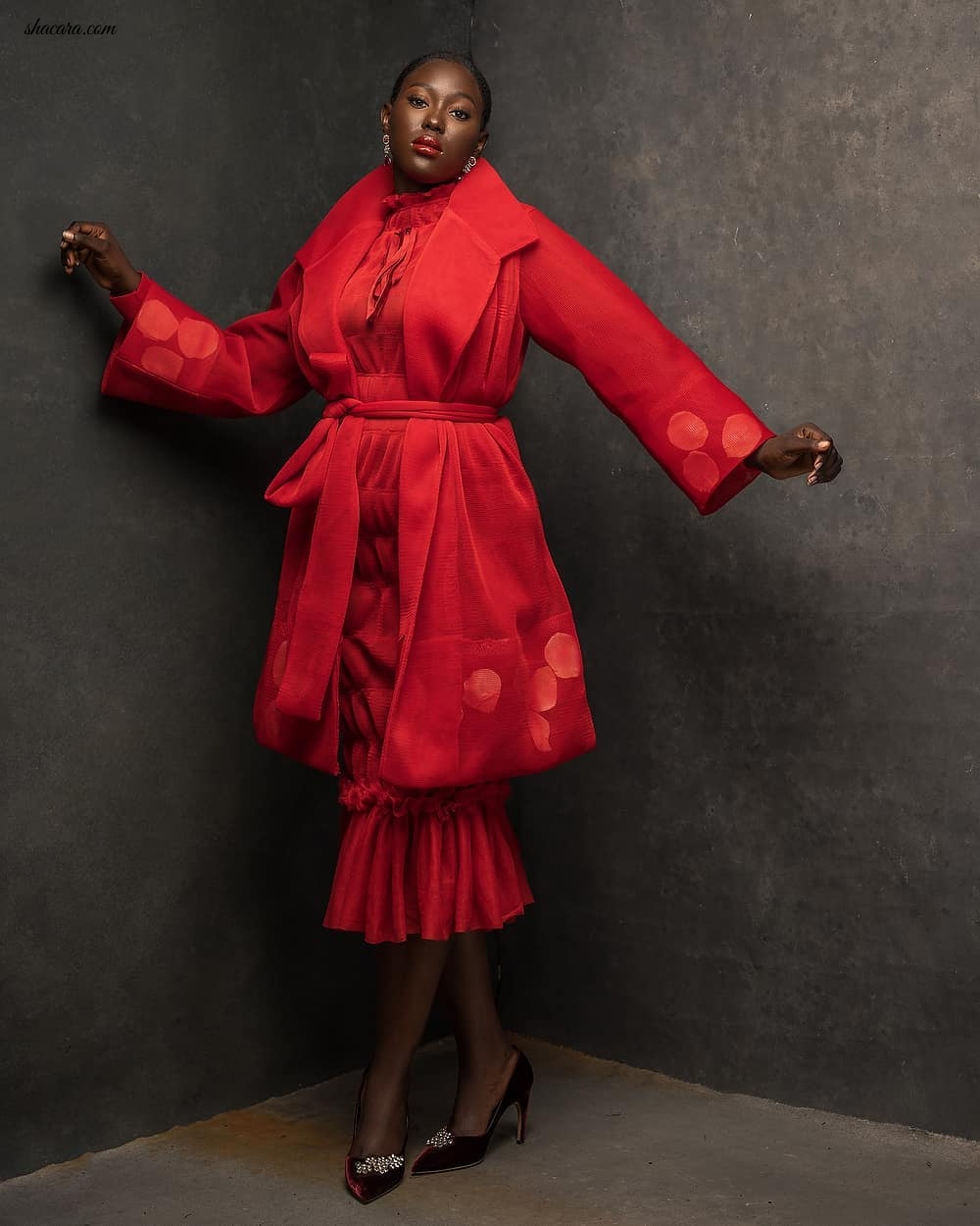 Nollywood Star Shaffy Bello Fronts Constance Walter’s Latest Collection Tagged “Romantic Noire”