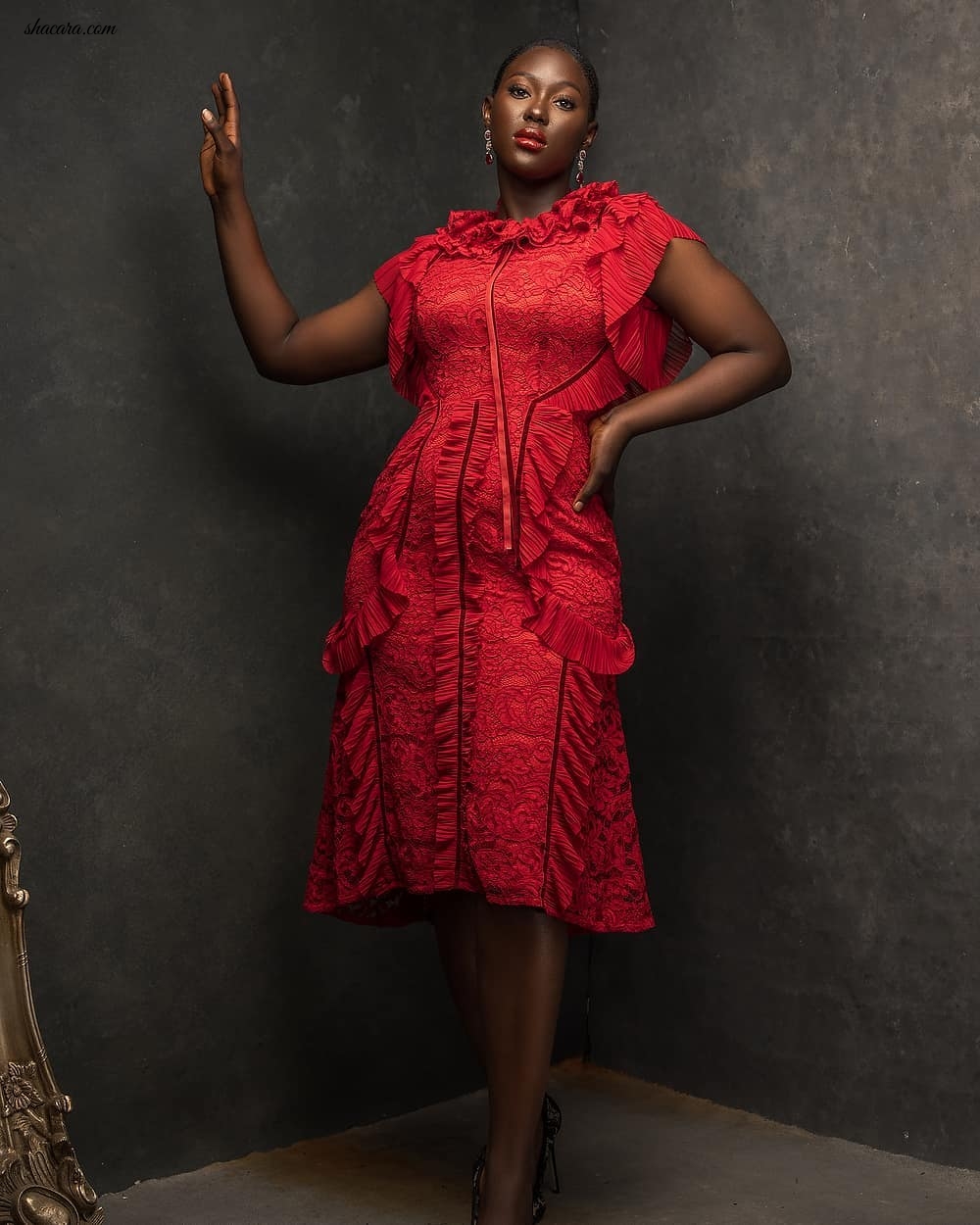 Nollywood Star Shaffy Bello Fronts Constance Walter’s Latest Collection Tagged “Romantic Noire”