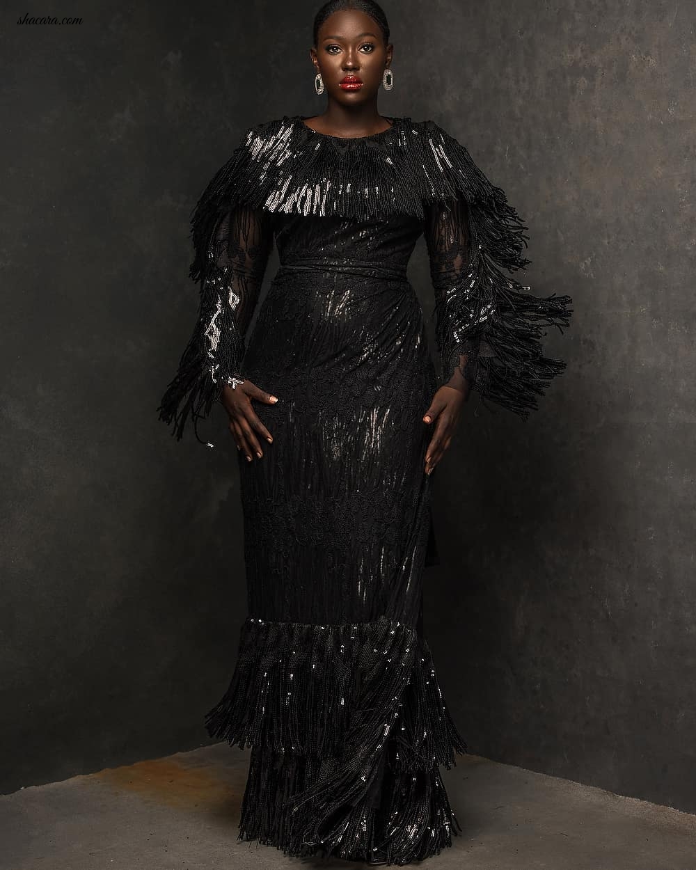 Nollywood Star Shaffy Bello Fronts Constance Walter’s Latest Collection Tagged “Romantic Noire”