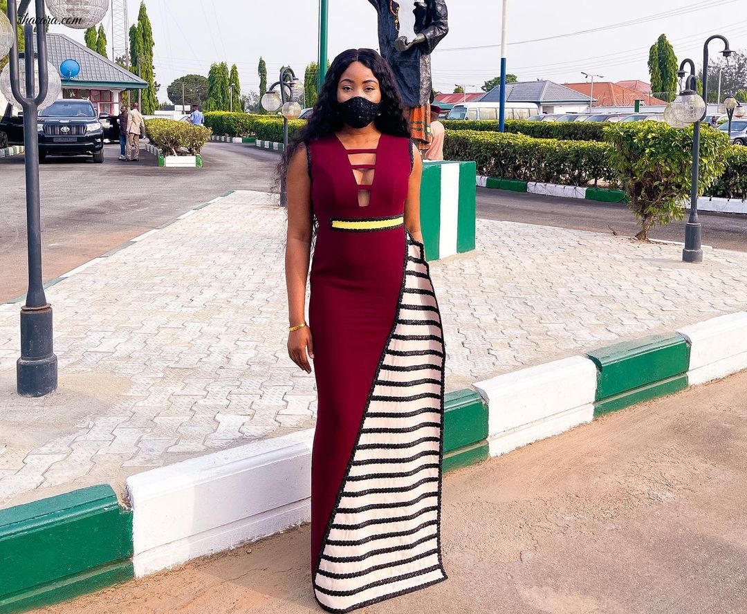 Lookbook To Real Life: BBNaija’s Erica Nlewedim Spotted In DNA By Iconic Invanity SS20