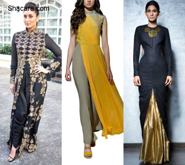 Flaunt The Hot Trend – Contemporary Indian Outfits!!