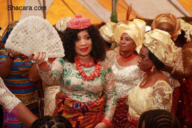 WEDDING PHOTOS: MONALISA CHINDA & VICTOR TONYE’S TRADITIONAL WEDDING PHOTOS EBUBE NWAGBO, IBINABO, OGE OKOYE AND LOTS MORE..