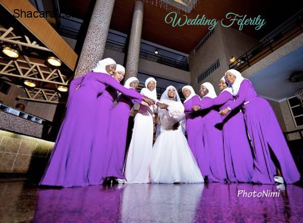 Purple Bridesmaids Dresses for Nigerian Weddings!