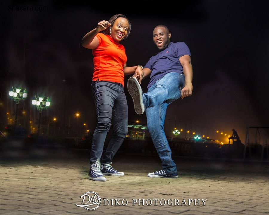 For better, for worse! Bimpe & Wale’s playful yet fun e-session