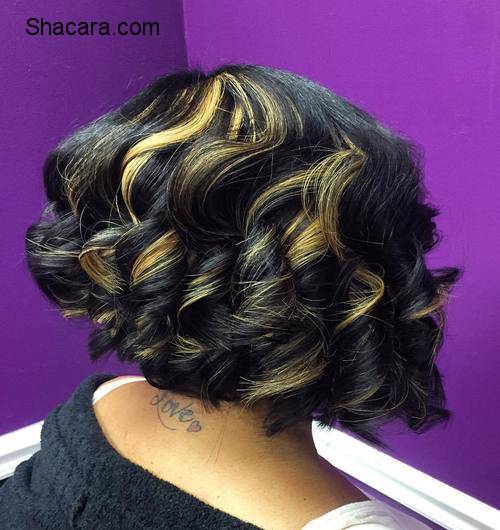 80 Showiest Bob Haircuts for Black Women part 2