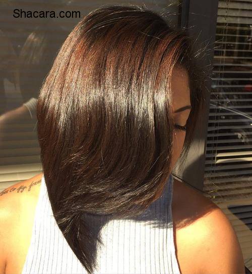 80 Showiest Bob Haircuts for Black Women part 2