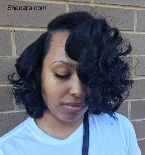 80 Showiest Bob Haircuts for Black Women part 2