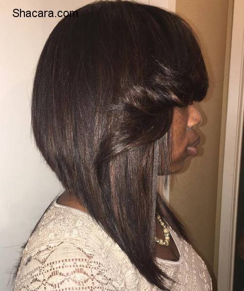 80 Showiest Bob Haircuts for Black Women part 2