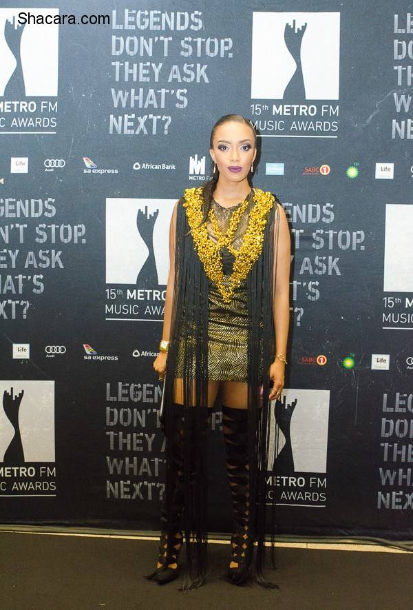 WHO WORE WHAT AT THE 15TH ANNUAL METRO FM MUSIC AWARDS STARING BONANG MATHEBA, BOITY THULO, PEARL THUSI, REFILOE MPAKANYANE & LOTS MORE SOUTH AFRICAN STARS