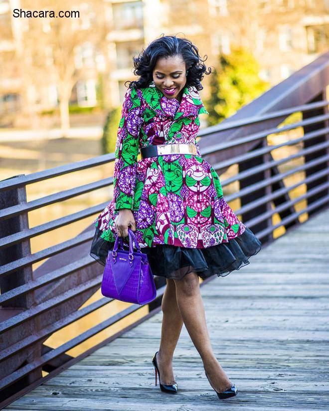 FASHIONABLE ANKARA STYLES ROCKED THIS WEEKEND