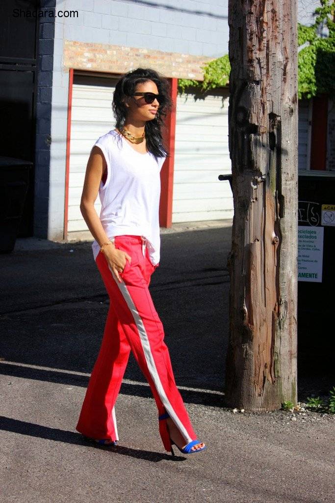 TREND ALERT: SPORT-LUXE TROUSERS