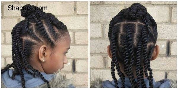 Flat Twist Hairstyles For Kids