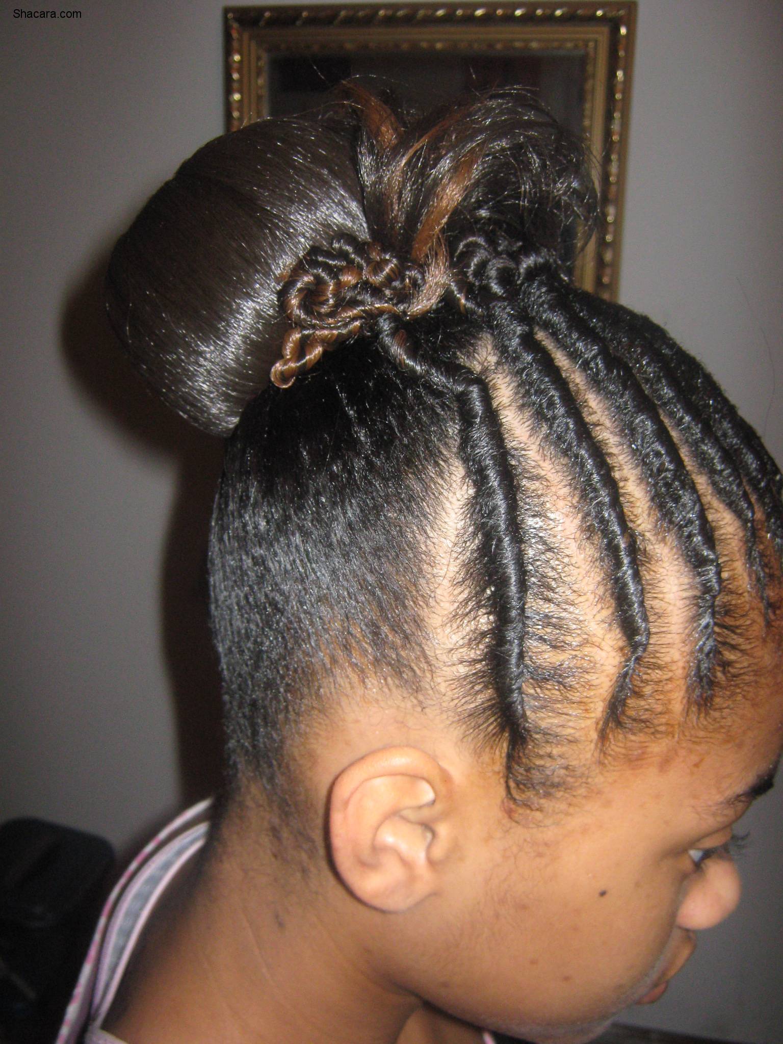 Flat Twist Hairstyles For Kids