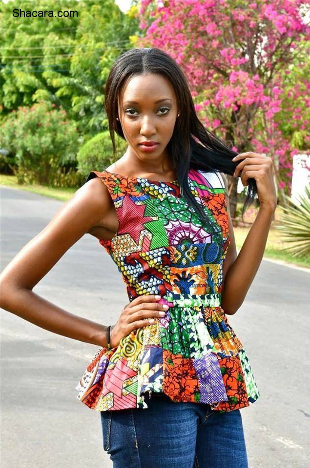 THE ANKARA PEPLUM TOP STYLES – A SUPER-STYLISH TIMELESS PIECES