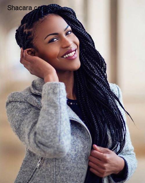 BEFORE YOU UNDO YOUR BRAIDS: HERE ARE 5 EXQUISITE BOX BRAIDS HAIRSTYLES TO DO YOURSELF