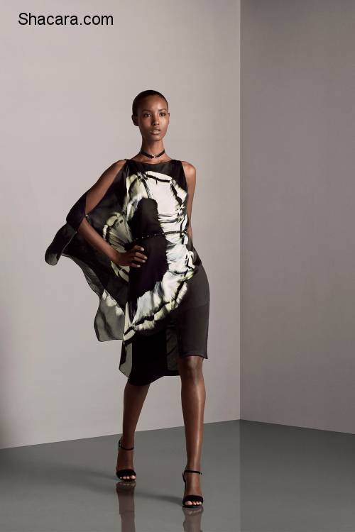 Fatima Siad Slays Halston Heritage’s  Collection in Style