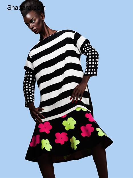 Rwandan Model Happy J Umurerwa for GLASSbook’s “Mix It Up” Style Feature