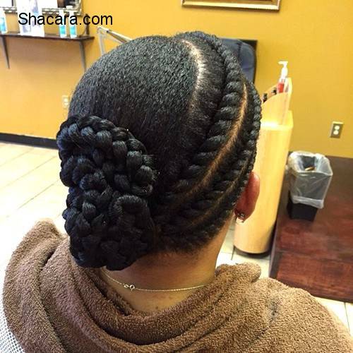 10 GLAM BLACK WEDDING HAIRSTYLES