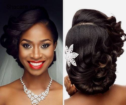 10 GLAM BLACK WEDDING HAIRSTYLES