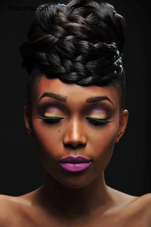 10 GLAM BLACK WEDDING HAIRSTYLES