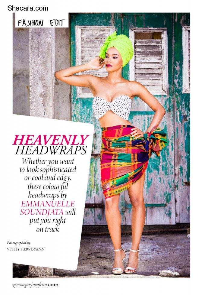 ZEN’S MAGAZINE INSPIRATIONAL HEAVENLY HEADWRAPS EDITIORIAL