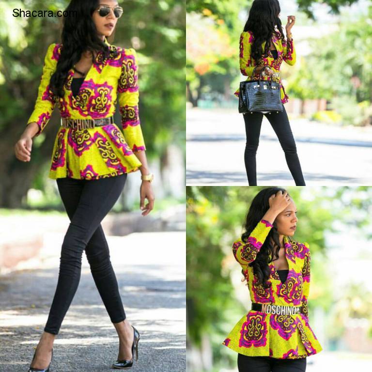 THESE ARE THE TRENDING BADT BADDO BADDEST ANKARA STYLES YOU NEED TO HAVE.