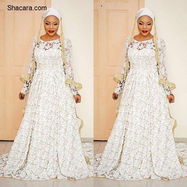 MUSLIM BRIDES IN THEIR ENCHANTING NIKKA ATTIRE