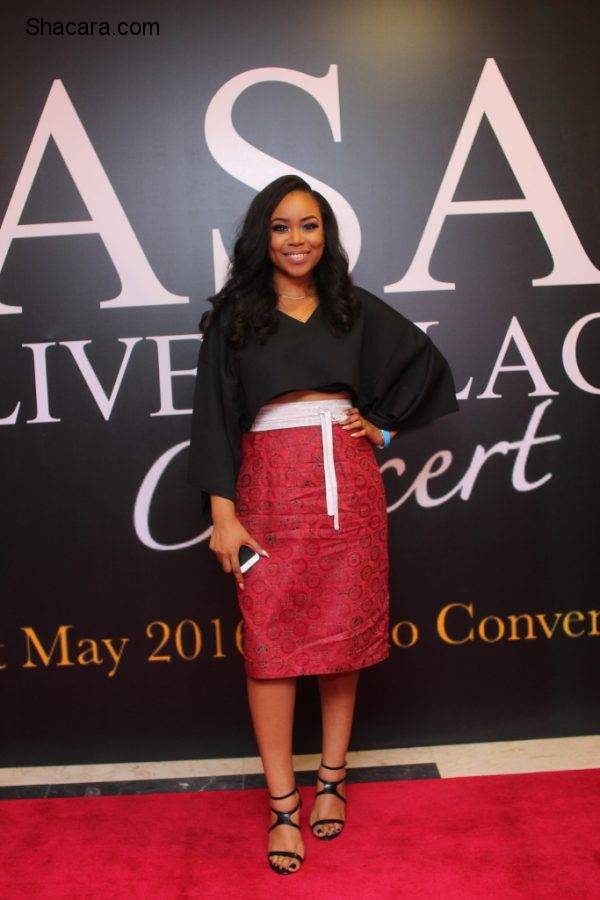 Red Carpet Photos: Bez Idakula, Omawunmi, Waje & More At Asa Live In Lagos Concert