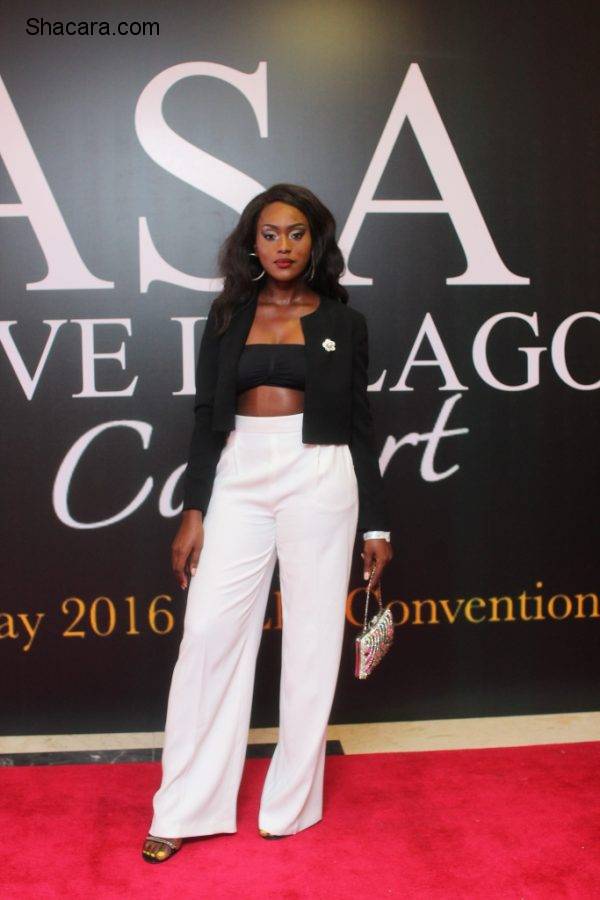 Red Carpet Photos: Bez Idakula, Omawunmi, Waje & More At Asa Live In Lagos Concert