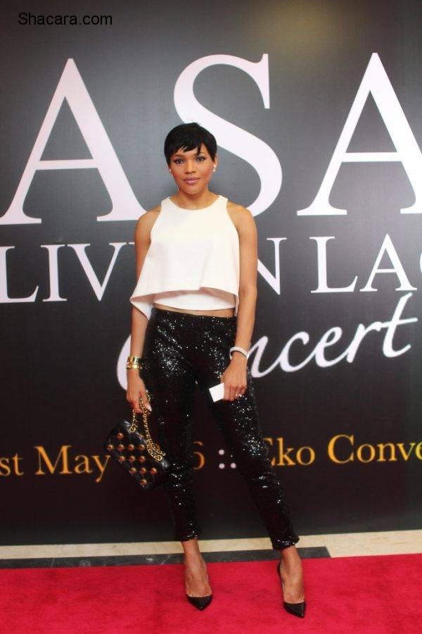 Red Carpet Photos: Bez Idakula, Omawunmi, Waje & More At Asa Live In Lagos Concert