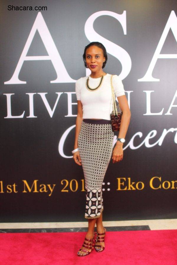 Red Carpet Photos: Bez Idakula, Omawunmi, Waje & More At Asa Live In Lagos Concert