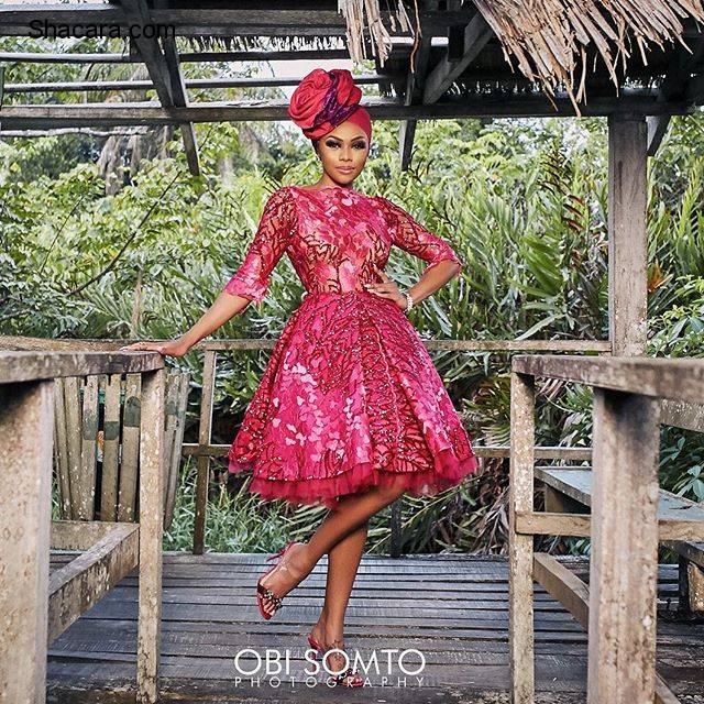 BONANG MATHEBA STUNS IN TOJU FOYEH