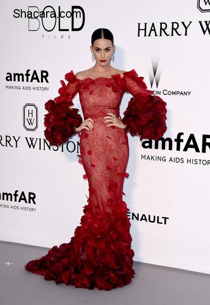 Katy Perry, Orlando Bloom, Bella Hadid, Heidi Klum & More Attend amfAR’s 23rd Gala