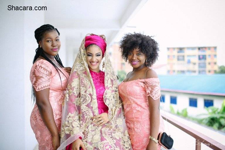 WALE ALAKIJA WEDS SOPHIE RAMMAL IN SIMPLE BLISS