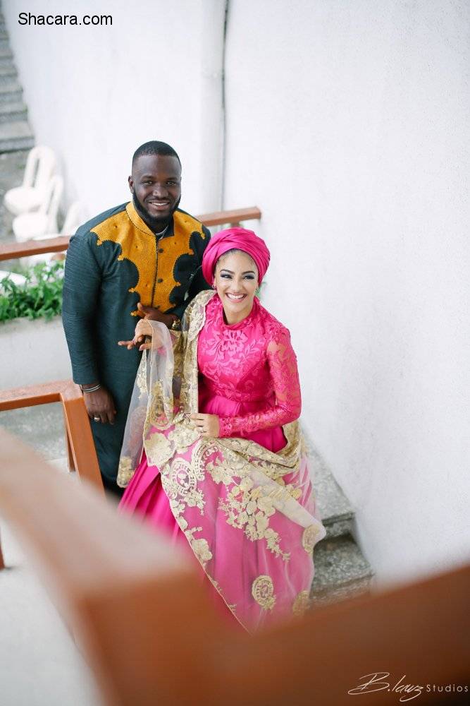 WALE ALAKIJA WEDS SOPHIE RAMMAL IN SIMPLE BLISS