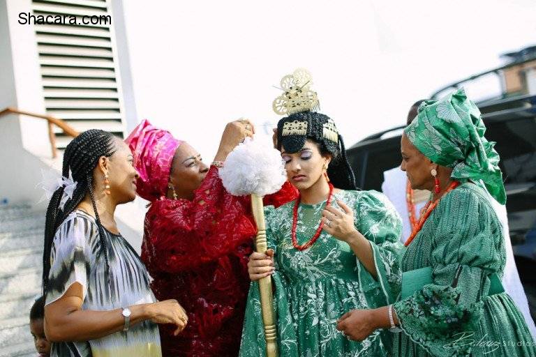 WALE ALAKIJA WEDS SOPHIE RAMMAL IN SIMPLE BLISS