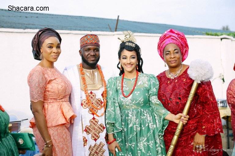 WALE ALAKIJA WEDS SOPHIE RAMMAL IN SIMPLE BLISS