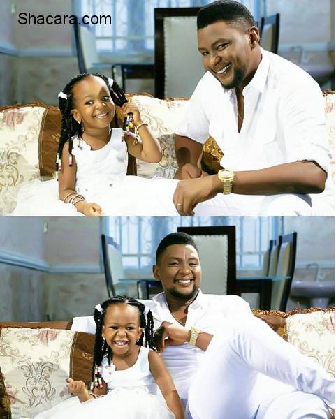 Too Cute! Chacha Eke-Faani Releases New Family Photos To Mark 3rd Wedding Anniversary