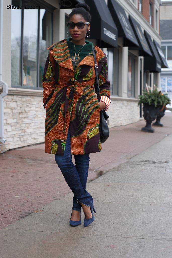 CHECK OUT THE ANKARA KIMONO JACKET TREND