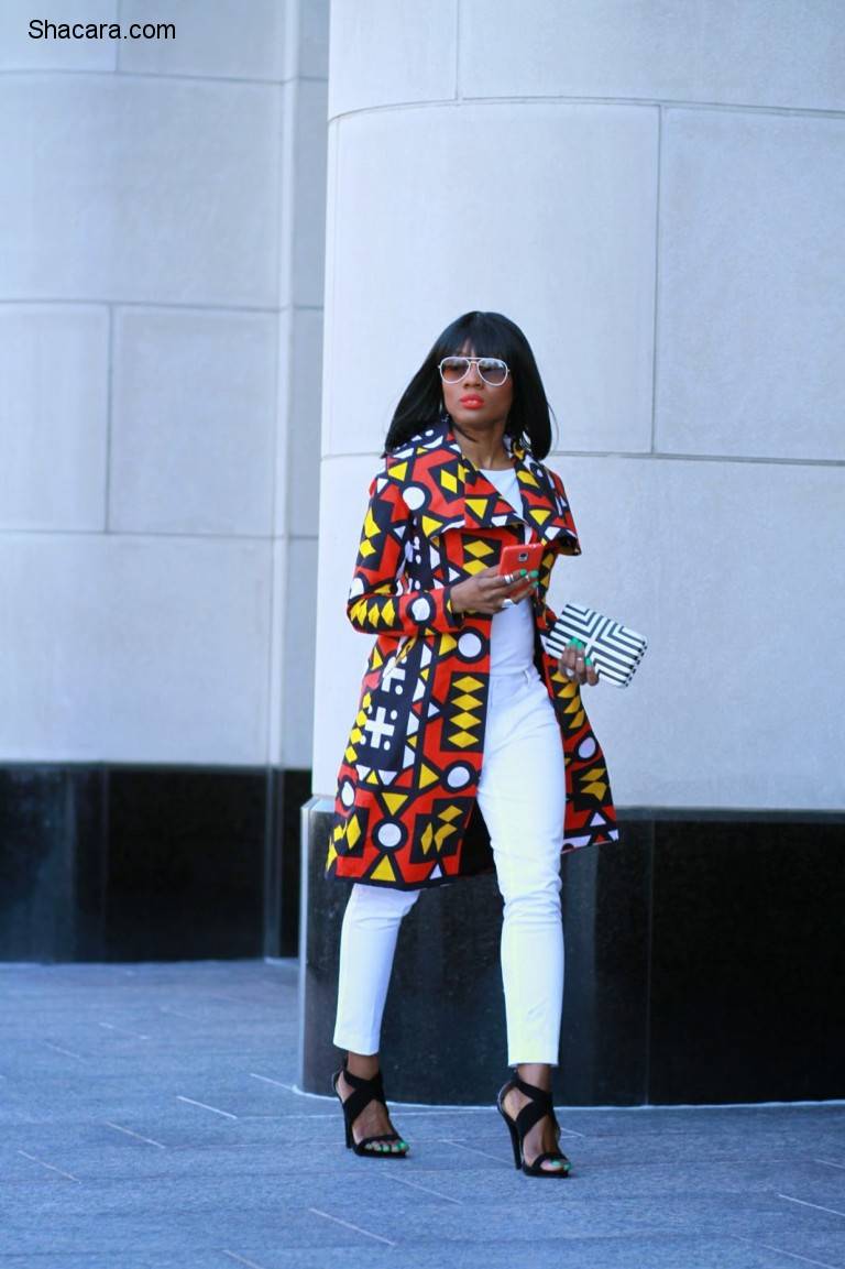 CHECK OUT THE ANKARA KIMONO JACKET TREND