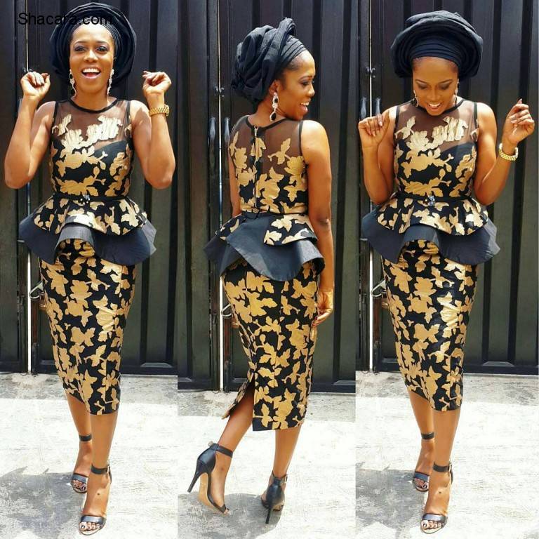 LACE, ANKARA AND MORE OF THE BEST ASO EBI STYLES FROM THIS PAST WEEKEND