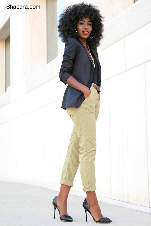 FOLAKE KUYE (STYLEPANTRY) LOOKS EFFORTLESSLY CHIC WITH BLAZERS